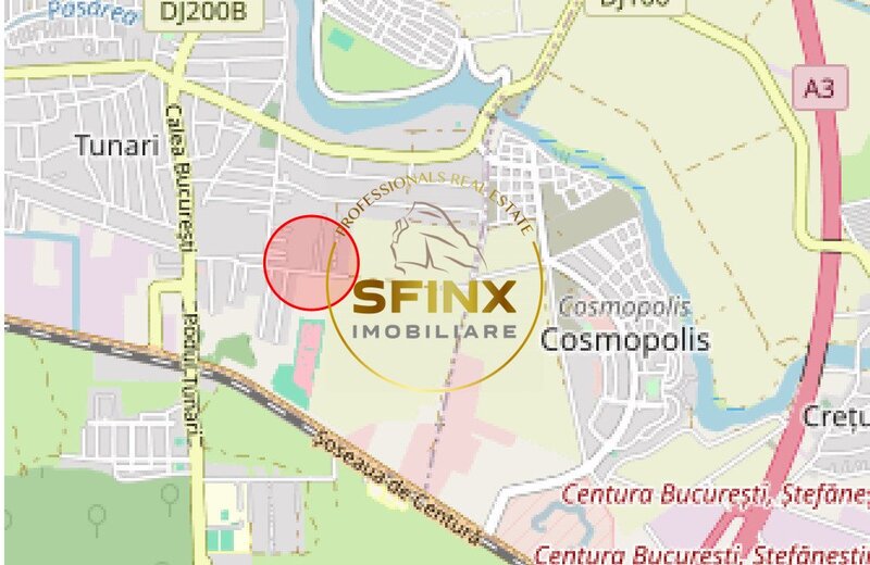 Tunari, teren intravilan 13300 mp.